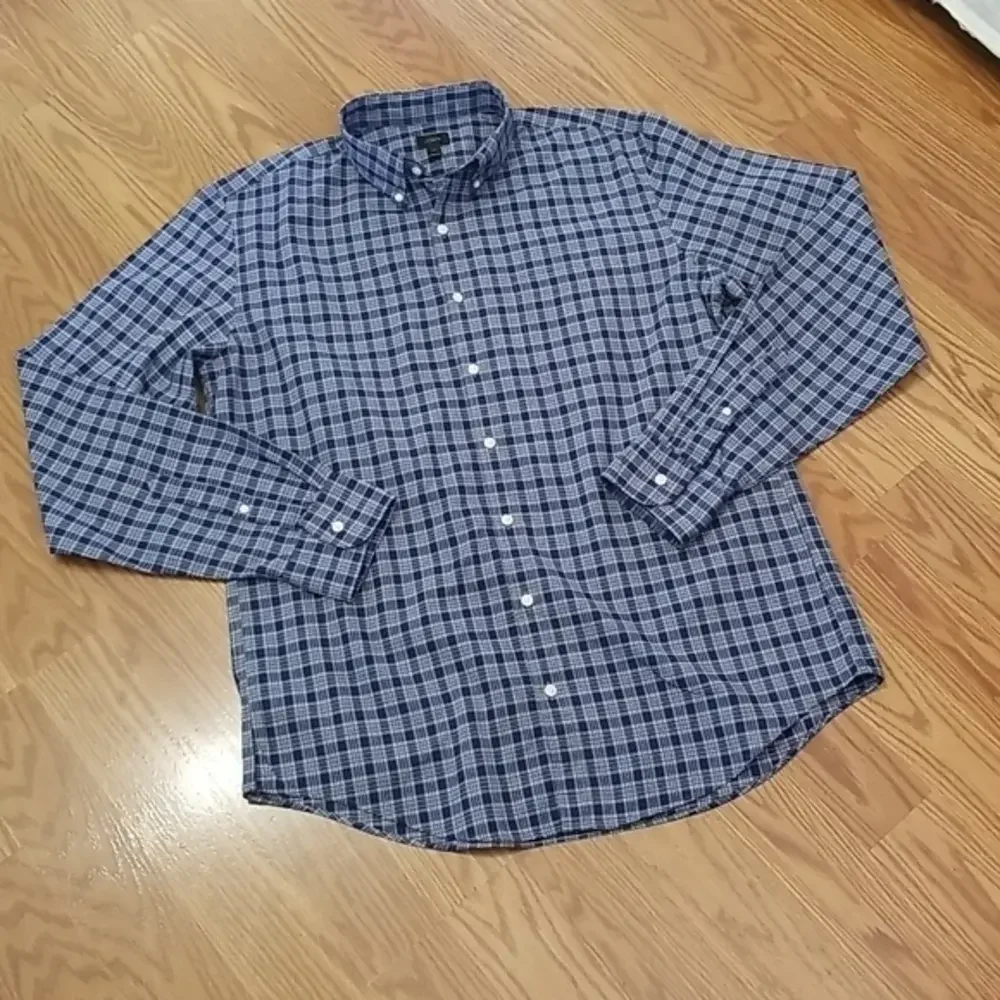 J crew black label lg tall‎ button down shirt